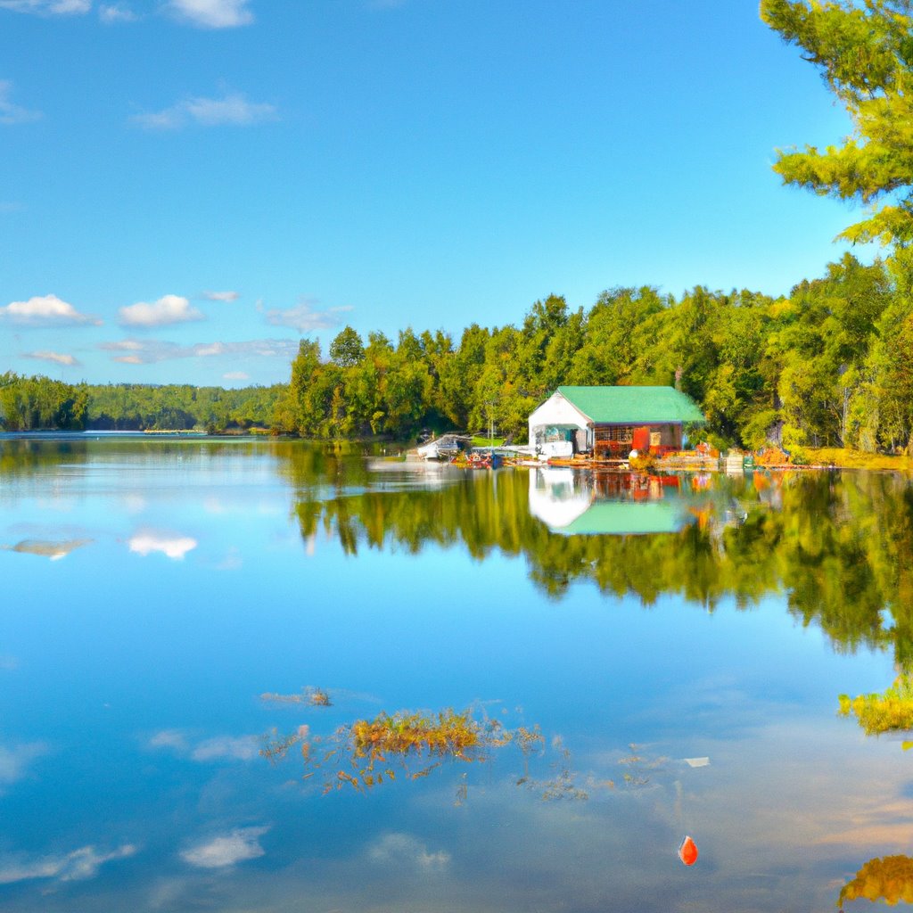 Captivating image of charming cottage rentals nestled in lush greenery, showcasing idylic countryside getaway experiences perfect for peaceful and rejuvenating vacations.